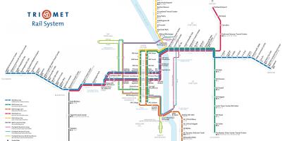Портланд метроны газрын зураг